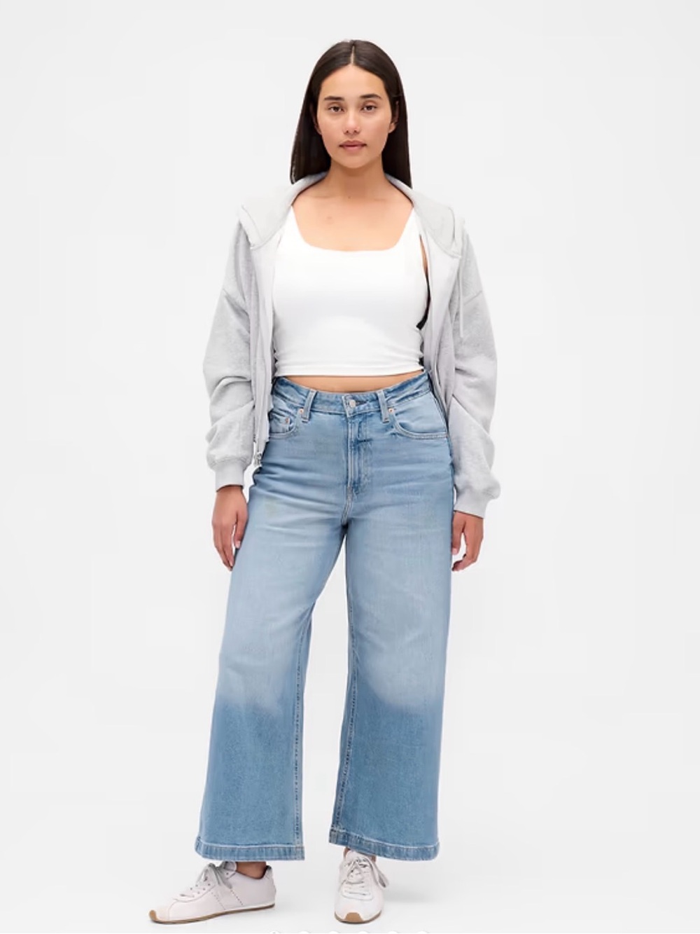 GAP Light Blue Wide-Leg Jeans